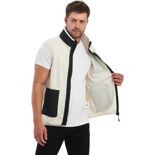 Adams Erkek Polar Kolsuz Çift Renk Yelek 3 Cepli Comfort Fit