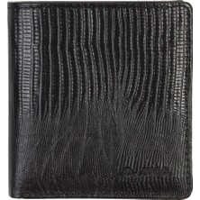 Aka Deri Siyah Aka Deri Erkek Cüzdanı 552