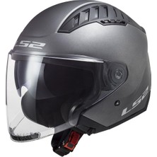 Ls2 Copter 2 Mat Tıtanıum Kask