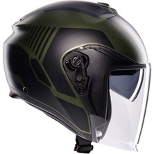 Agv Irides Sakai Matt Green Black Açık Kask