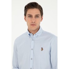 U.S. Polo Assn. Erkek Açık Mavi Gömlek Basic 50297320-VR003