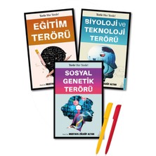 Mustafa Zülküf Altan 3 Kitap Set / Eğitim Terörü+Biyoloji ve Teknoloji Terörüsosyal Genetik Terörü