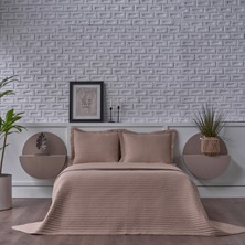 Doqu Home Otto Yatak Örtüsü Çift Kişilik - Taş