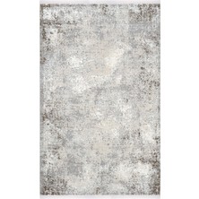 Cool Halı London 05 Gri Kahve Salon Halısı Kesme Halı Yolluk Antre Hol Halısı Yumuşak Doku Yatak odası halısı