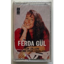 Ferda Gül Vur Zilleri (Seçme Oyun Havaları) Kaset (Jelatininde Orjnal Dönem Kağıt Baskı Kaset)