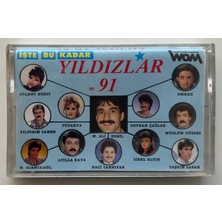 Yıldızlar 91 Kaset (Jelatininde Orjnal Dönem Kağıt Baskı Kaset)