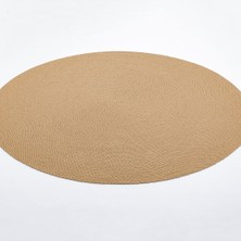 Eko Halı Soraya  Ptn  02   Natural  Yuvarlak Jüt  Halı  120*120 Cm