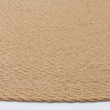 Eko Halı Soraya  Ptn  02   Natural  Yuvarlak Jüt  Halı  120*120 Cm