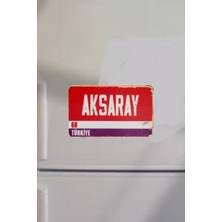 Wonder Like Aksaray Şehir Temalı Buzdolabı Magneti