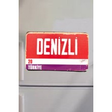 Wonder Like Denizli Şehir Temalı Buzdolabı Magneti