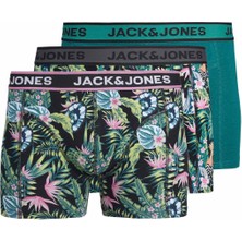 Jack & Jones Jacdrew Trunks 3 Pack Sn Siyah Erkek Boxer