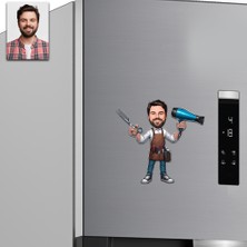 Wonder Like Kuaför Tasarımlı Buzdolabı Magneti