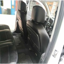 Akıncı Renault Kangoo 2010 2020 Arası Arka Sırt Arka Oturma 2 1 Siyah Taytüyü Siyah Deri Karışımı
