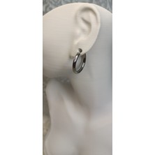Lilly And Molly Jewelry Orta Boy Halka Çelik Küpe