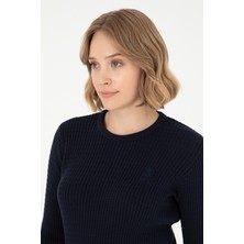 U.S. Polo Assn. Kadın Lacivert Triko Kazak 50288979-VR033