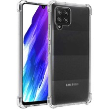 Farma İletişim Teknolojileri Samsung Galaxy M12 Kılıf Nitro Anti Shock Silikon - Renksiz