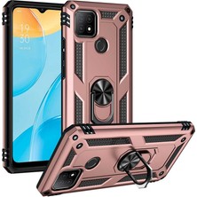 Farma İletişim Teknolojileri Oppo A15S Kılıf Vega Kapak - Rose Gold