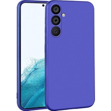 Farma İletişim Teknolojileri Samsung Galaxy A54 Kılıf Premier Silikon Kapak - Saks Mavi