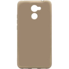 Farma İletişim Teknolojileri Huawei Y7 Prime Kılıf Premier Silikon Kapak - Gold