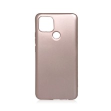 Farma İletişim Teknolojileri Oppo A15S Kılıf Premier Silikon Kapak - Rose Gold