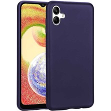 Farma İletişim Teknolojileri Samsung Galaxy A04 Kılıf Premier Silikon Kapak - Lacivert
