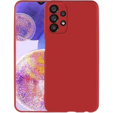 Farma İletişim Teknolojileri Samsung Galaxy A23 Kılıf Premier Silikon Kapak - Kırmızı