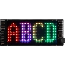 Shopzum PM-23820 7X17CM Usbli Kayan Yazı LED Tabela