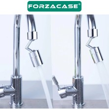 Forzacase Banyo Mutfak İçin 720 Derece Dönebilen Musluk Başlığı - FC707