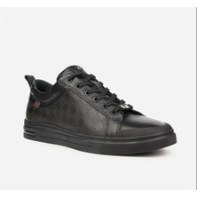 Pierre Cardin Pierre Cardin 10206  Deri Erkek Casual Ayakkabı Siyah 43