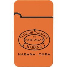 Bek Tobacco Partagas Plastik Jet Alev Delicili Puro Çakmağı Orange