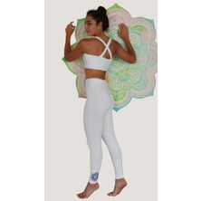 Kamala Yoga Taytı Namaste Nakışlı