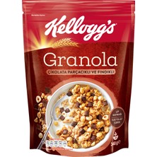 Kellogg's 4'lü Granola Paketi, Çikolata Parçacıklı & Fındık, Klasik, Meyveli, Beyaz Çikolatalı & Antep Fıstıklı