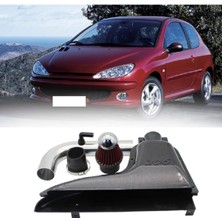 XMOD Peugeot 206 Uyumlu Spor Carbon Hava Filtre Kiti Seti