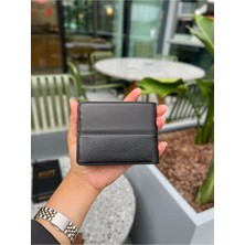 Mft Leather Prag Hakiki Deri Cüzdan Siyah (5317)