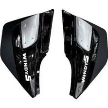 GMS Kanuni Windy S Yan Kapak Takımı Siyah