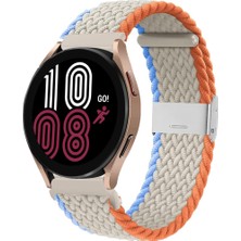 MobaxAksesuar Samsung Galaxy Watch 4 5 6 7 Fe 40 40 44 Classic 42 43 46 47 mm Kordon Metal Klipsli Flexi Örgü