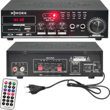 AV-110 Anfi 110 Watt 12V 220V Dijital Bluetooth USB Sd