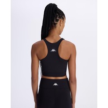 Kappa Berly Bra Kadın Siyah Skin Fit Sporcu Sütyeni