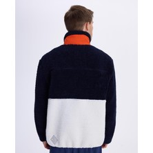 Kappa Hanoran Erkek Haki-Ekru-Turuncu Regular Fit Sherpa