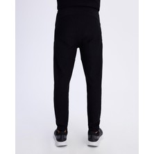 Kappa Salbadell Erkek Siyah Oversize Fit Eşofman Altı