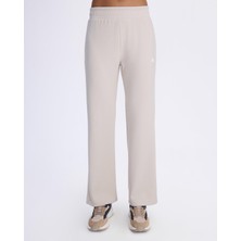 Kappa Belen Kadın Taş Rengi Comfort Fit Fermuarlı Eşofman Üstü