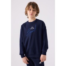 Kappa Erkek Çocuk Lacivert Sweatshirt