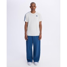 Kappa Authentic 222 Banda Pueblogt Erkek Beyaz Regular Fit Tişört