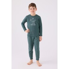 Arnetta Erkek Çocuk Mavi Pijama Takımı