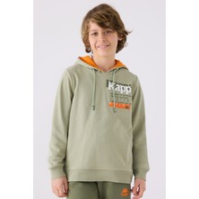 Kappa Erkek Çocuk Haki Sweatshirt