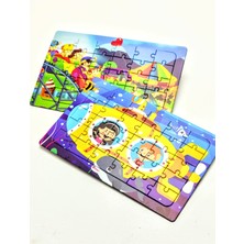 Schmülzer 8 Adet  Çocuk  Yapboz - Çocuk Puzzle 30 Parçalı Set