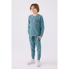U.S. Polo Assn. Erkek Çocuk Eşofman Takımı Us1914 Pastel Yeşil