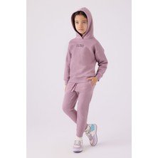 Rolypoly Kız Çocuk Mor Eşofman Takımı