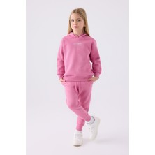 Rolypoly Kız Çocuk Pembe Eşofman Takımı