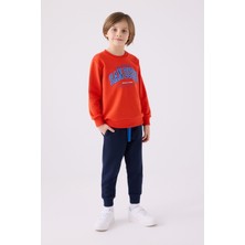 RolyPoly Erkek Çocuk Turuncu Eşofman Takımı